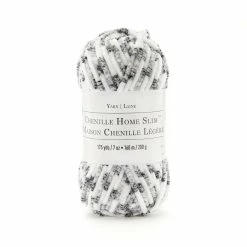 Promo 😍 Chenille Home Slim™ Prints Yarn by Loops & Threads™ 🥰