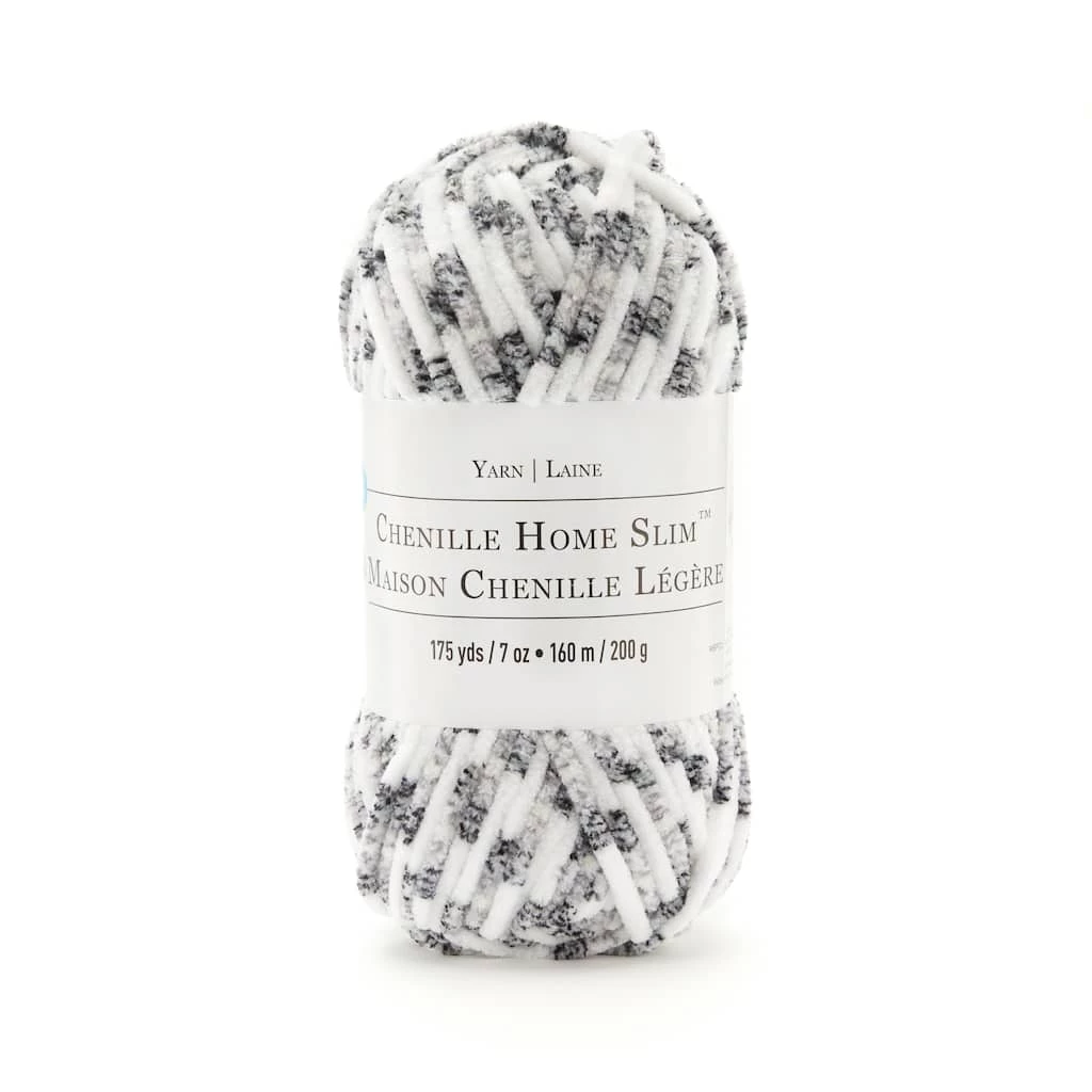 Promo π Chenille Home Slim™ Prints Yarn by Loops & Threads™ π₯°