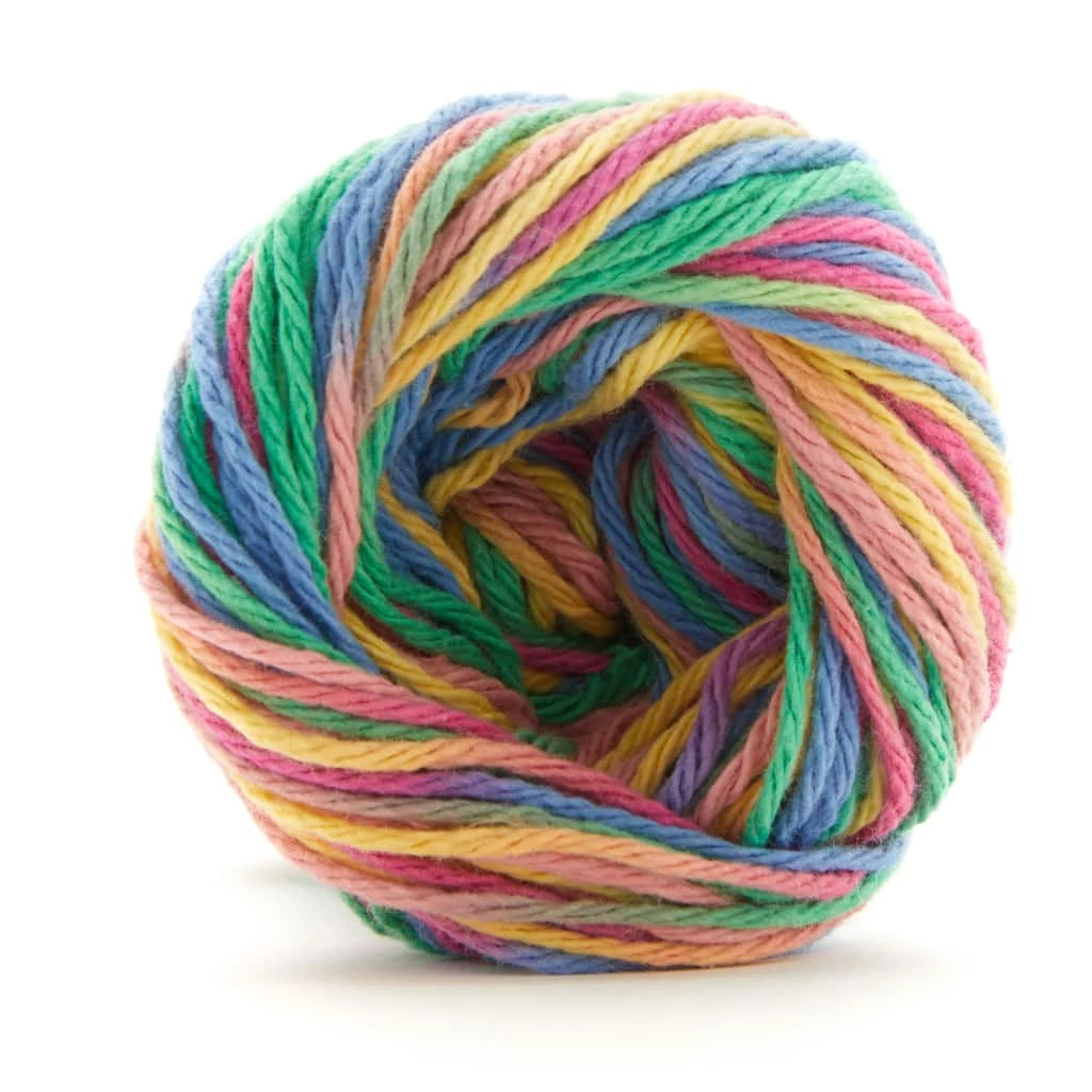 Cheapest 😀 Capri Eco Cotton™ Multicolor Yarn by Loops & Threads® 🎉 - Image 3