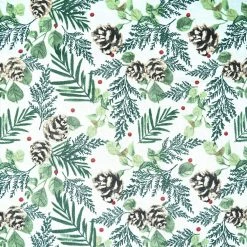 Outlet ⭐ Pinecone Cotton Fabric by Loops & Threads® 😉