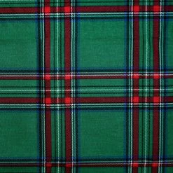 Deals ✔️ Green Plaid Cotton Fabric by Loops & Threads® 👍