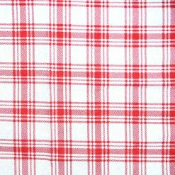 Coupon π Red Plaid Cotton Fabric by Loops & Threads® βοΈ