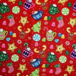 Cheapest π₯° Hot Chocolate Cotton Fabric by Loops & Threads® π₯