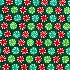 Top 10 π Peppermints Cotton Fabric by Loops & Threads® π§¨
