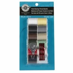 Coupon 💯 Loops & Threads™ Hand Sewing Thread Spools, Light Colors 🔔