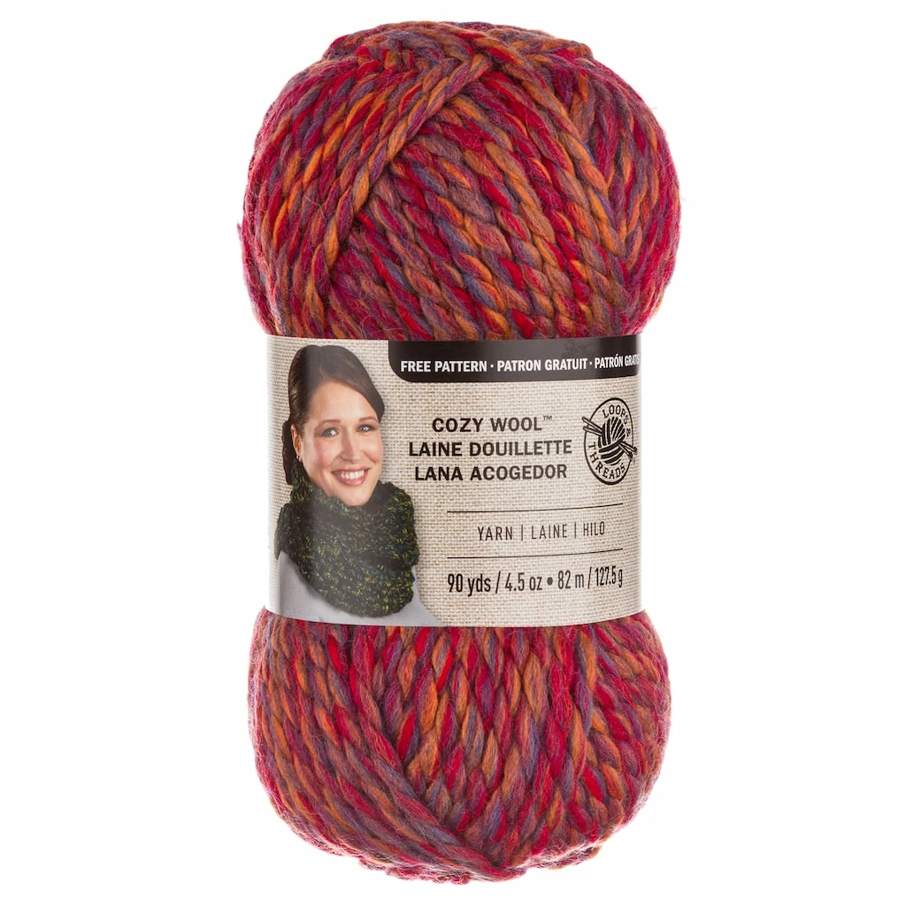 Budget β 15 Pack: Cozy Wool™ Yarn by Loops & Threads® βοΈ