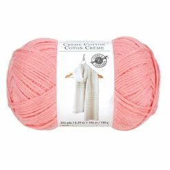 New ⌛ 15 Pack: Crème Cotton™ Yarn by Loops & Threads® ✨