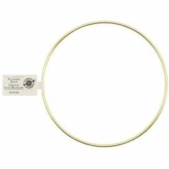 Deals ✔️ 36 Pack: Macramé Brass Ring by Loops & Threads® 🧨