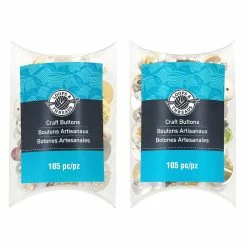 Top 10 β€οΈ 12 Pack: Assorted Fancy Craft Button Value Pack by Loops & Threads™ π§¨