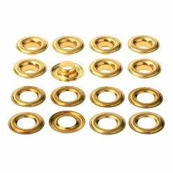 Deals 🤩 12 Packs: 8 ct. (96 total) Gold Eyelets by Loops & Threads™ 🧨