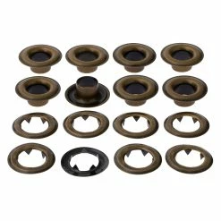 Cheap 😀 12 Packs: 8 ct. (96 total) 7/16" Antique Brass Eyelets by Loops & Threads™ ⌛
