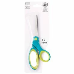 Cheapest 🔔 12 Pack: 8" Straight Scissors by Loops & Threads™ 😀