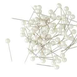 Discount ⭐ 12 Packs: 75 ct. (900 total) Petite Pearlized Pins by Loops & Threads™ ⌛