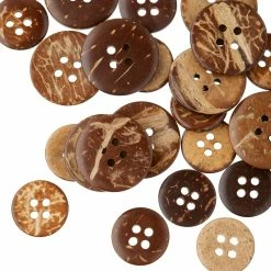 Best Sale ⌛ 12 Packs: 28 ct. (336 total) Coconut Buttons by Loops & Threads® 🔔