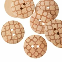 Cheapest 🧨 12 Packs: 8 ct. (96 total) Quatrefoil Buttons by Loops & Threads® 🎁