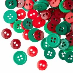 Best deal ✔️ 12 Packs: 120 ct. (1,440 total) Colors We Love 🤩 Christmas Buttons by Loops & Threads® 👏